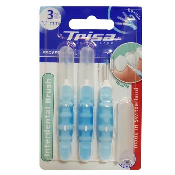 مسواک بین دندانی تریزا Professional 1.1 mm سه عددی